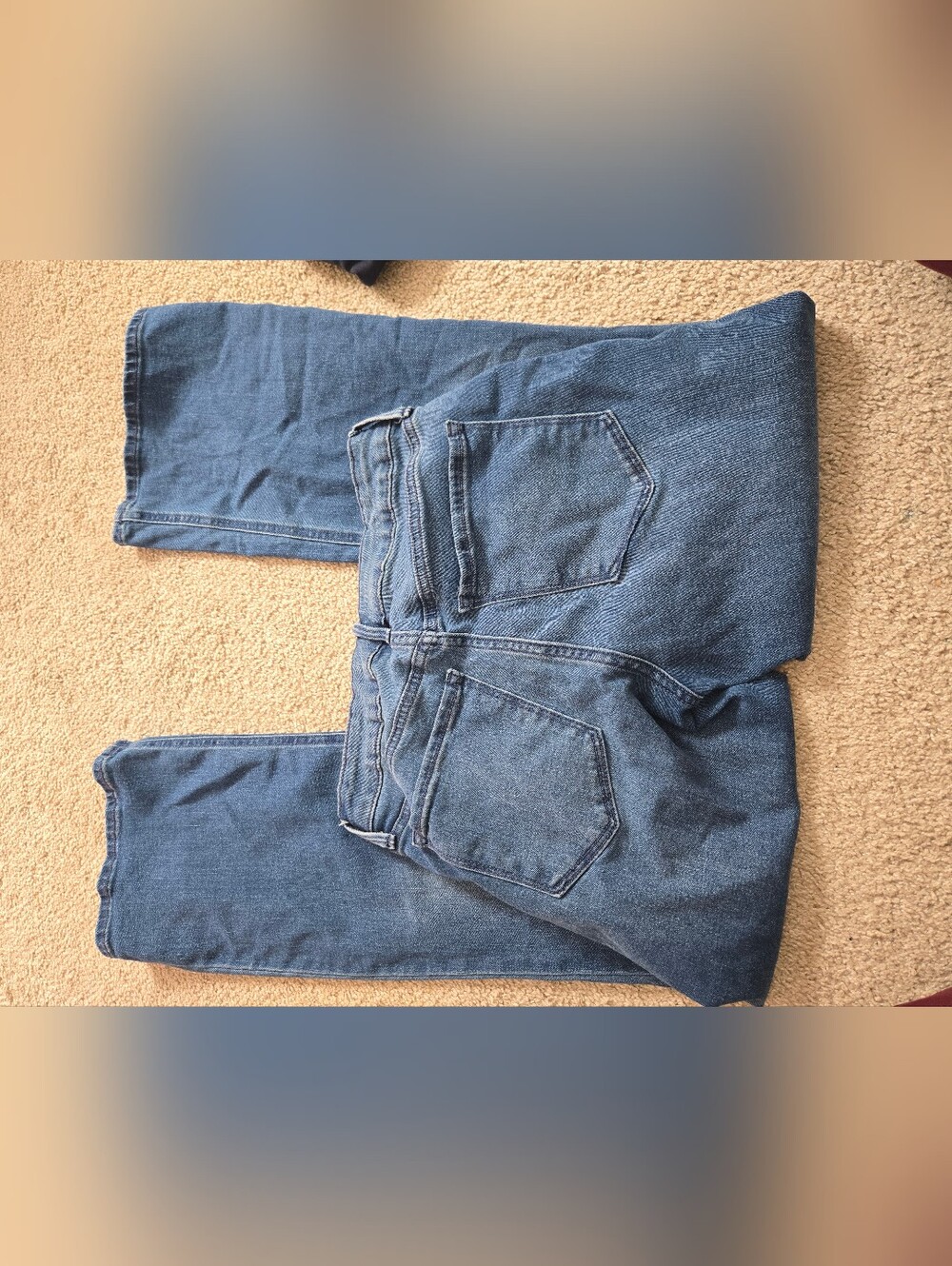 Women's Blue Denim Flare